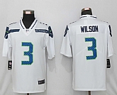 Nike Seattle Seahawks 3 Wilson White Vapor Untouchable Limited Jersey,baseball caps,new era cap wholesale,wholesale hats